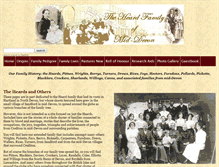 Tablet Screenshot of heardfamilyhistory.org.uk